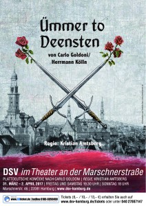 Ümmer to Deensten - DSV im Theater an der Marschnerstraße Ümmer to Deensten - DSV im Theater an der Marschnerstraße